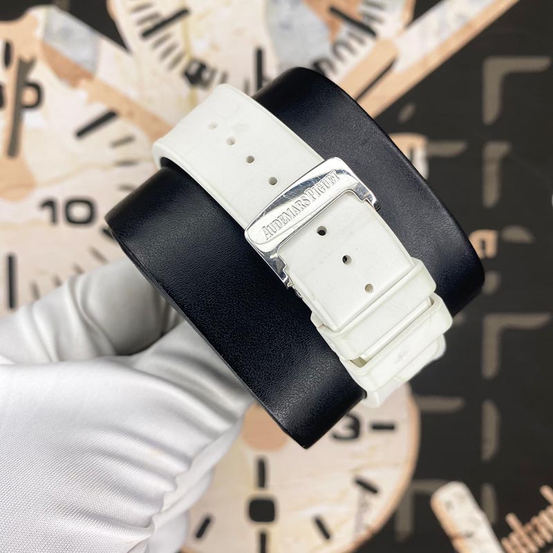 Audemars Piguet Limited Edition Taipei 101 Royal Oak Offshore Chronograph 26197ST White Dial Pre-Owned