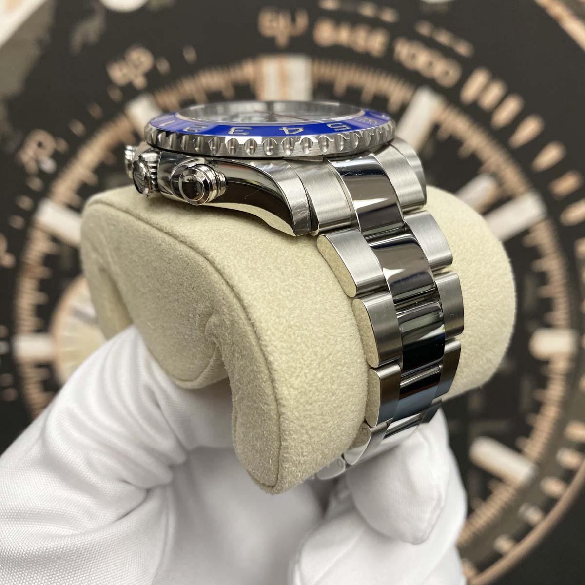Rolex Yacht-Master II 44mm 116680 Mercedes Hands White Dial Pre-Owned