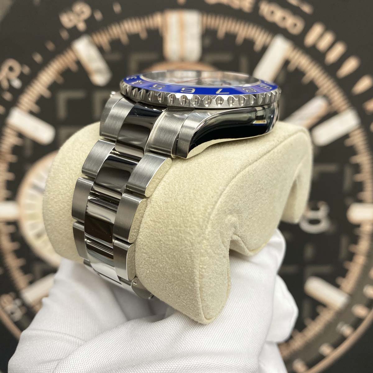Rolex Yacht-Master II 44mm 116680 Mercedes Hands White Dial Pre-Owned