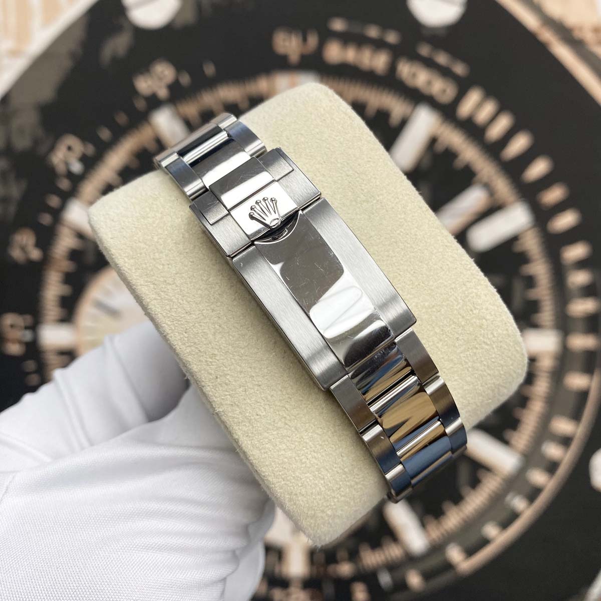 Rolex Yacht-Master II 44mm 116680 Mercedes Hands White Dial Pre-Owned