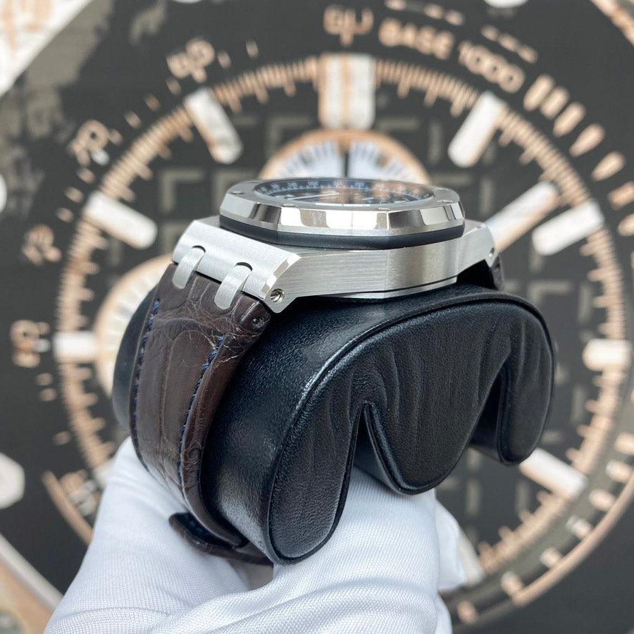 Audemars Piguet Royal Oak Offshore Chronograph 42mm 26470ST Brown Dial Pre-Owned - Gotham Trading