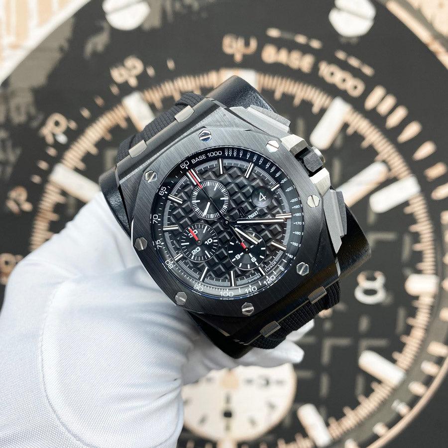 Audemars Piguet Royal Oak Offshore Chronograph 44mm 26402CE.OO.A002CA.01 Black Dial Pre-Owned - Gotham Trading