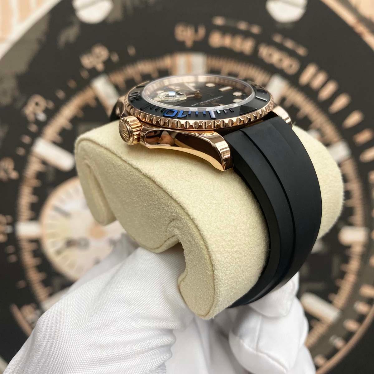 Rolex Yacht Master 40 Black Dial 40mm 116655 Pre-Owned - Gotham Trading