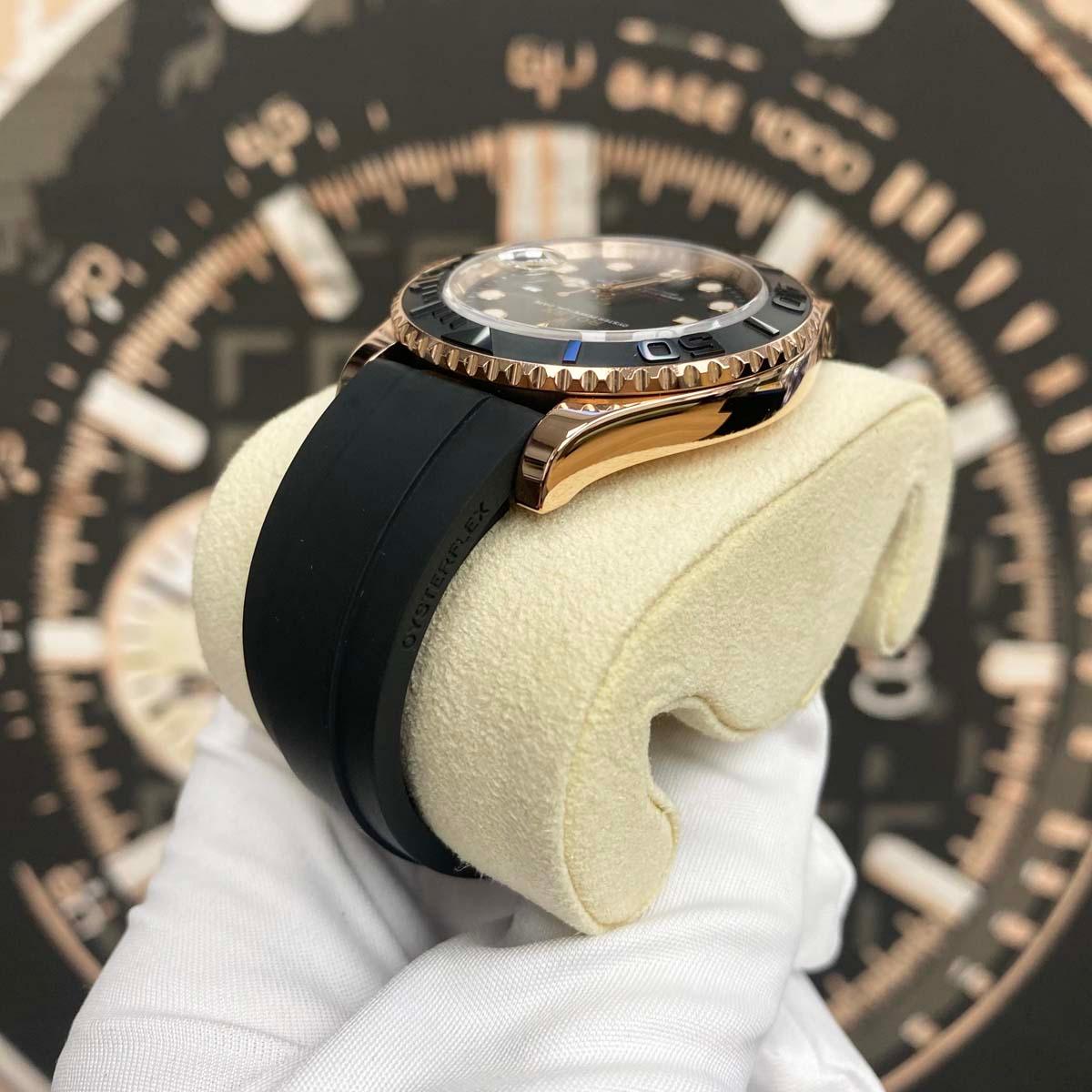 Rolex Yacht Master 40 Black Dial 40mm 116655 Pre-Owned - Gotham Trading