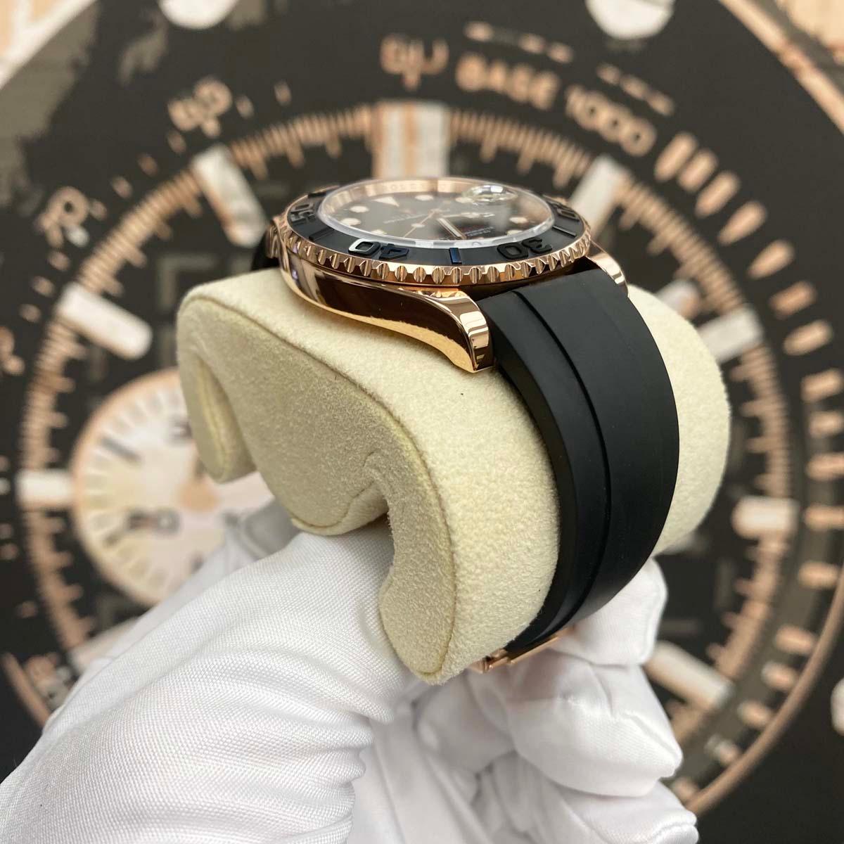 Rolex Yacht Master 40 Black Dial 40mm 116655 Pre-Owned - Gotham Trading