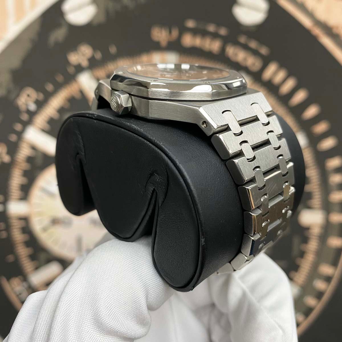 Audemars Piguet Royal Oak GMT Dual Time 39mm 26120ST Black Dial Pre-Owned - Gotham Trading