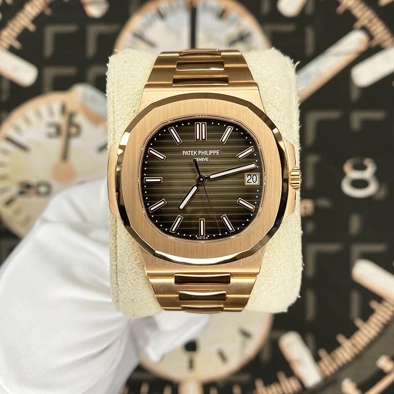 Patek Philippe Nautilus 40mm 5711/1R-001 Brown Dial Pre-Owned
