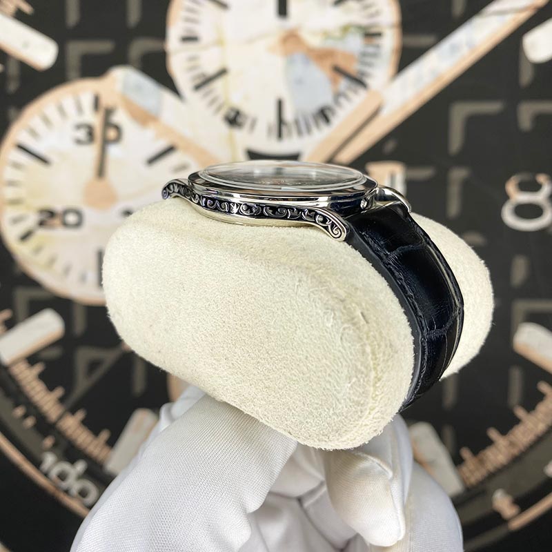 Patek Philippe Calatrava Volutes And Arabesques 38mm 5088-100P-001 Black Enamel Dial Pre-Owned