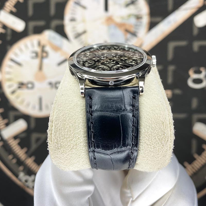 Patek Philippe Calatrava Volutes And Arabesques 38mm 5088-100P-001 Black Enamel Dial Pre-Owned