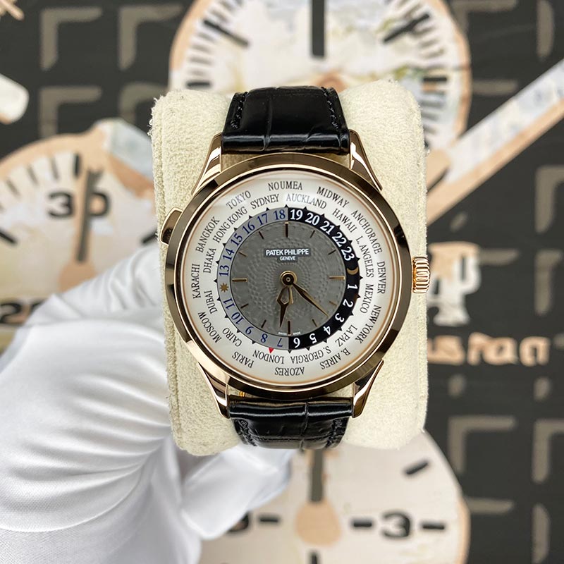 Patek Philippe World Time Complication 38mm 5230R Grey Dial Pre-Owned