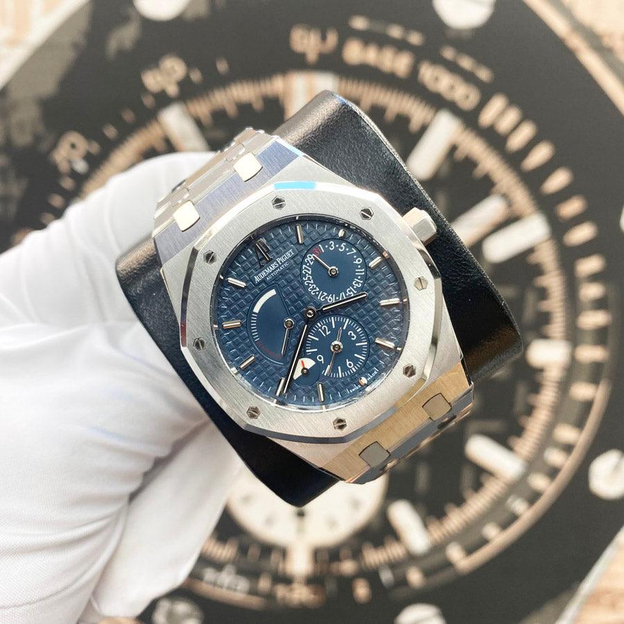 Audemars Piguet Royal Oak GMT Dual Time 39mm 26120ST Blue Dial Pre-Owned - Gotham Trading