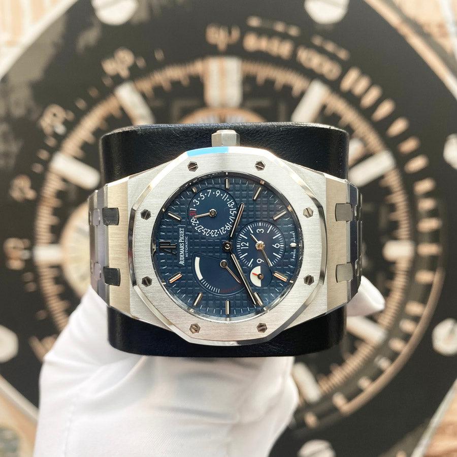 Audemars Piguet Royal Oak GMT Dual Time 39mm 26120ST Blue Dial Pre-Owned - Gotham Trading