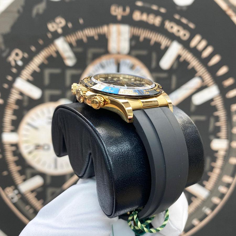 Rolex Daytona 40mm Oyster Flex 116518LN Black Dial Pre-Owned - Gotham Trading