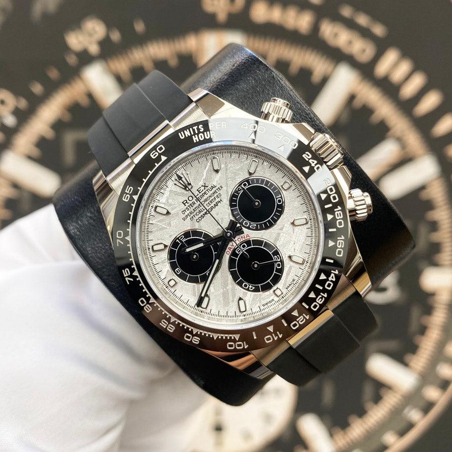 Rolex Daytona 40mm Oyster Flex 116519LN Meteorite Dial - Gotham Trading