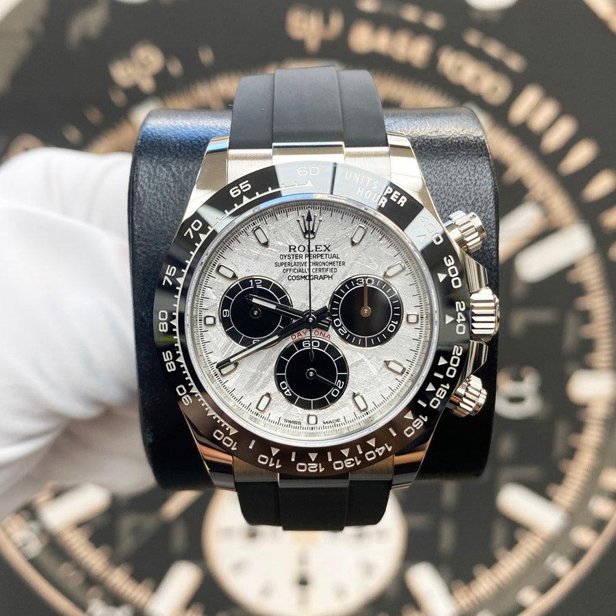 Rolex Daytona 40mm Oyster Flex 116519LN Meteorite Dial - Gotham Trading