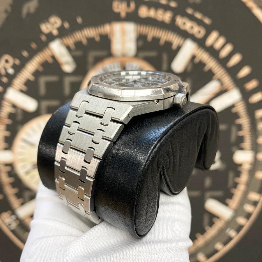 Audemars Piguet Special Edition Royal Oak Perpetual Calendar 25829ST Openworked Dial Pre-Owned - Gotham Trading