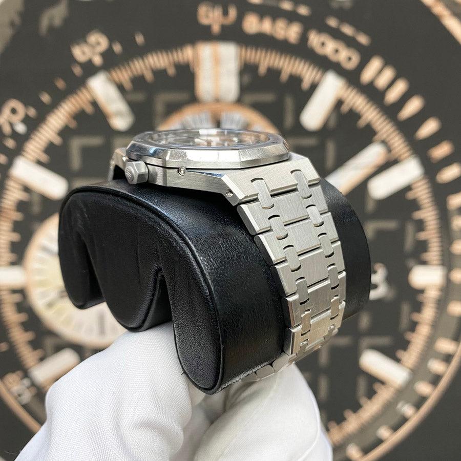 Audemars Piguet Special Edition Royal Oak Perpetual Calendar 25829ST Openworked Dial Pre-Owned - Gotham Trading