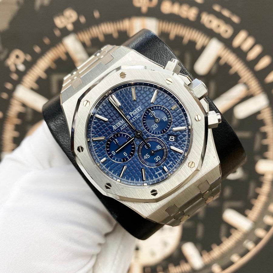 Audemars Piguet Royal Oak 41mm 26320ST.OO.1220ST.03 Blue Dial Pre-Owned - Gotham Trading