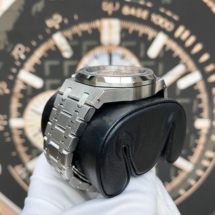 Audemars Piguet Royal Oak Chronograph 39mm 26300ST White Dial Pre-Owned - Gotham Trading