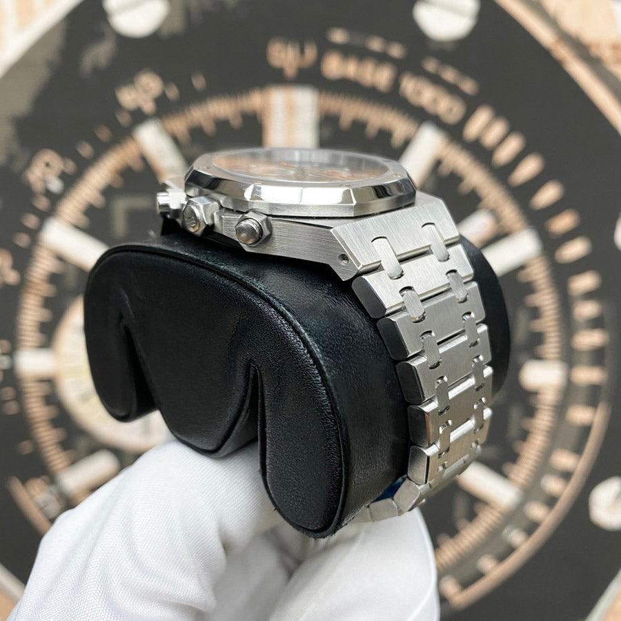 Audemars Piguet Royal Oak Chronograph "Kasparov" 39mm 26300ST.OO.1110ST.07 Blue Dial Pre-Owned - Gotham Trading