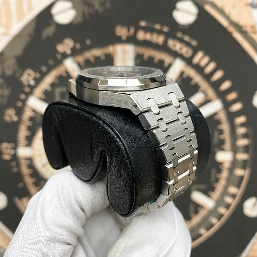 Audemars Piguet Royal Oak Chronograph "Kasparov" 39mm 26300ST.OO.1110ST.07 Blue Dial Pre-Owned - Gotham Trading