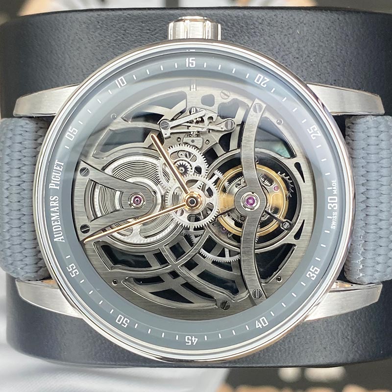 Audemars Piguet Code 11.59 Tourbillon Open-Worked 41mm 26600CR.OO.D009KB.01 Grey Dial