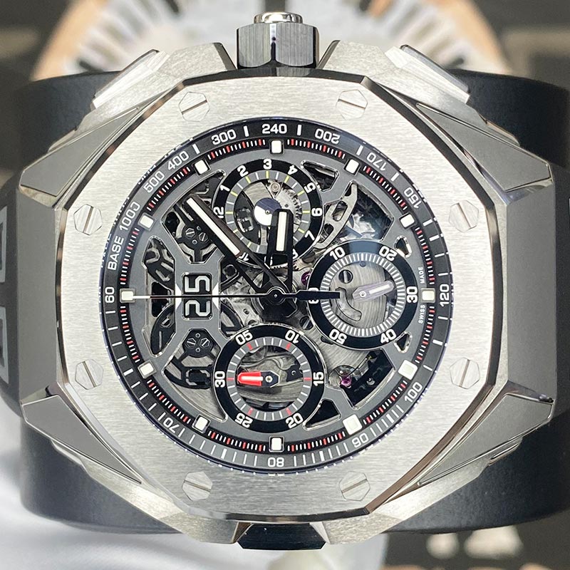 Audemars Piguet Royal Oak Concept Split Second Chronograph GMT Large Date Titanium 26650TI.OO.D013CA.01