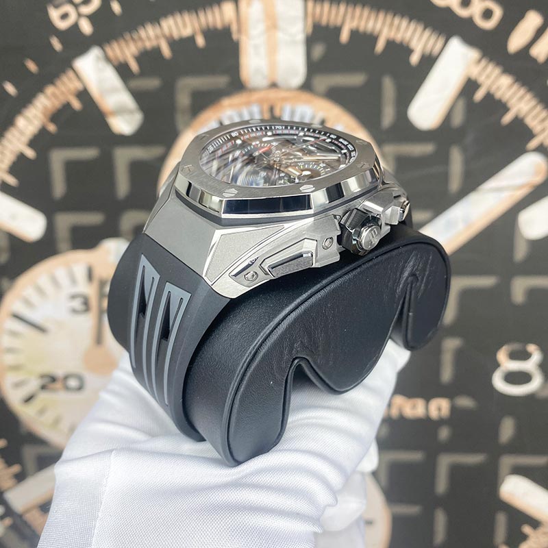 Audemars Piguet Royal Oak Concept Split Second Chronograph GMT Large Date Titanium 26650TI.OO.D013CA.01