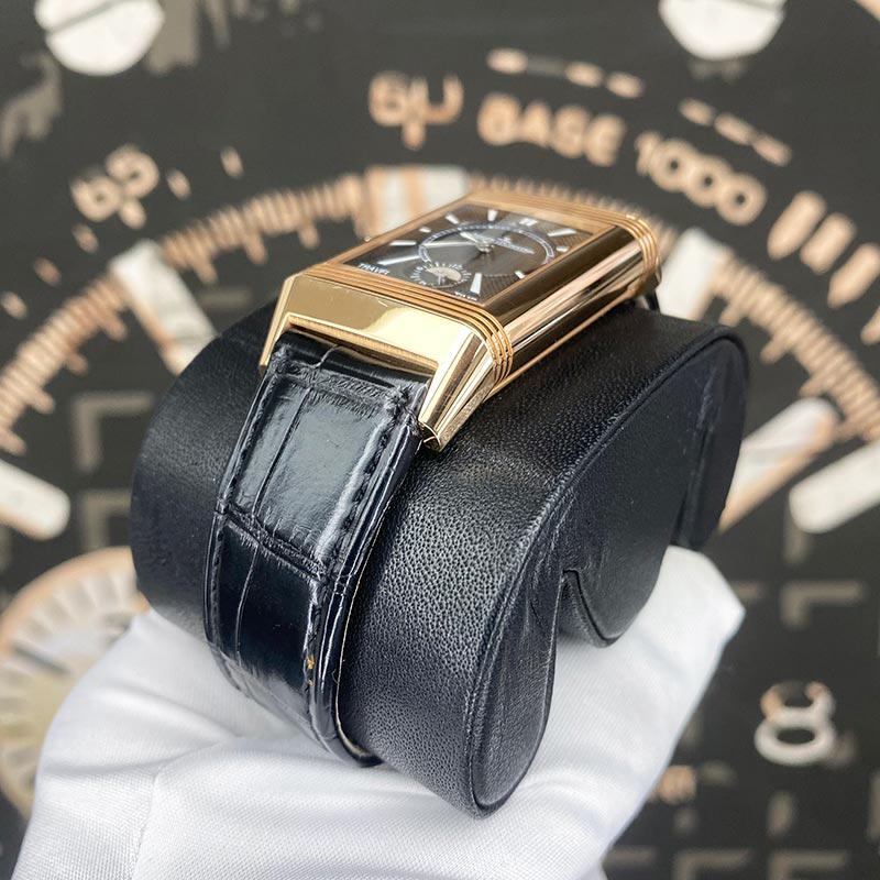 Jaeger-LeCoultre Reverso Duoface Small Seconds White / Black Dial 47mm Q3842520 Pre-Owned