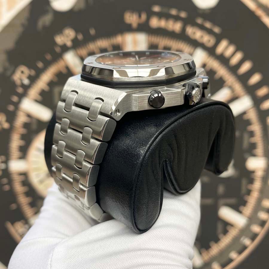 Audemars Piguet Royal Oak Offshore Chronograph 42mm 26470ST.OO.1000ST.01 Black Dial Pre-Owned - Gotham Trading