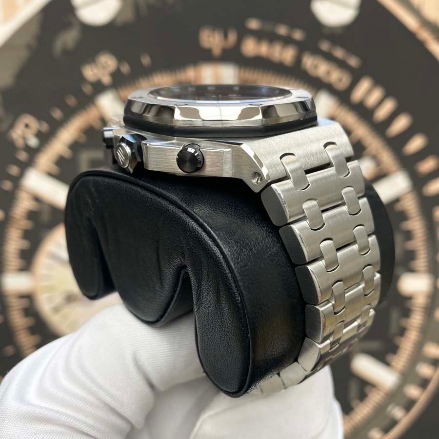 Audemars Piguet Royal Oak Offshore Chronograph 42mm 26470ST.OO.1000ST.01 Black Dial Pre-Owned - Gotham Trading