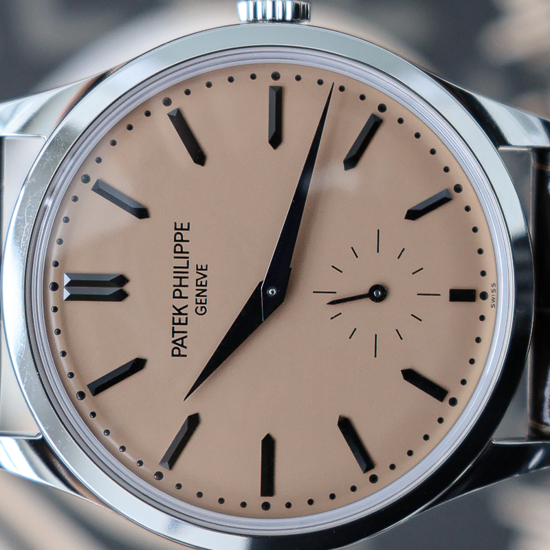 Patek Philippe FRESH DATE 2026 Calatrava 6196P 38mm Salmon Dial