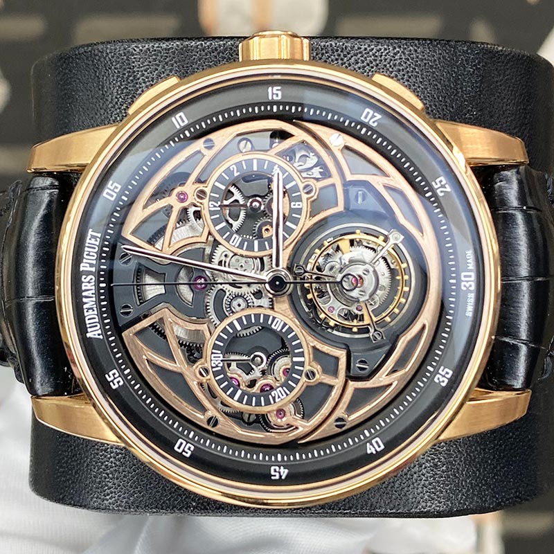 Audemars Piguet Code 11.59 Self Winding Flying Tourbillon Chronograph 41mm 26399NR.OO.D002KB.01 Black Dial Pre-Owned
