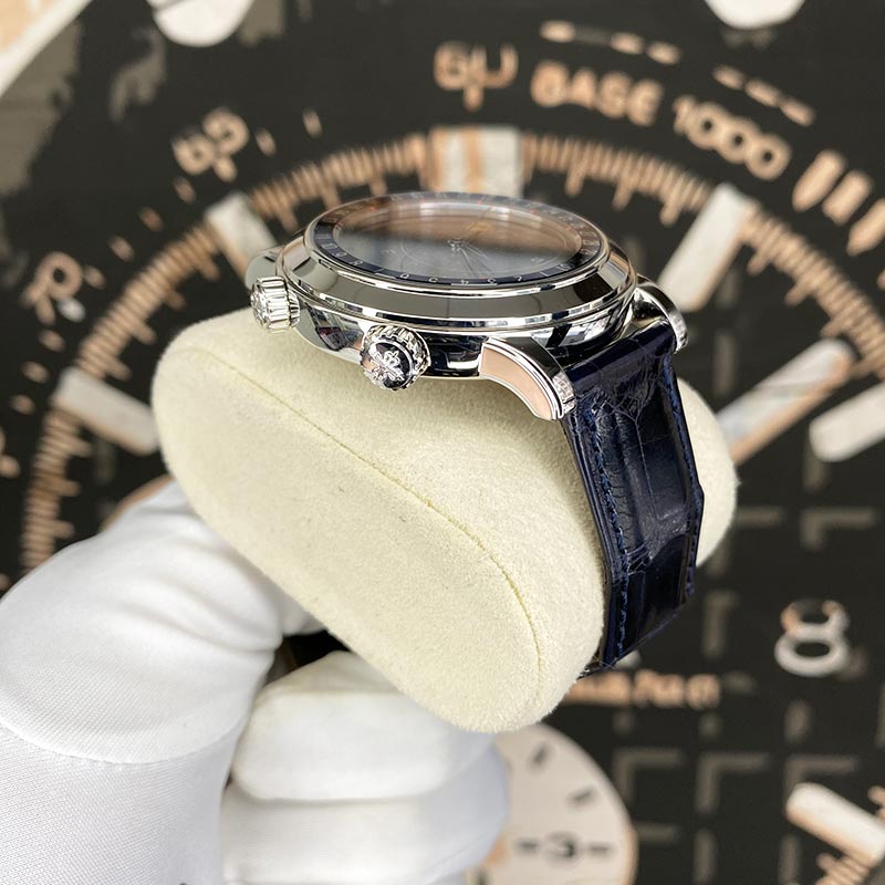 Patek Philippe Grand Complications Celestial Moon Age 44mm 6102P Blue Dial Pre-Owned