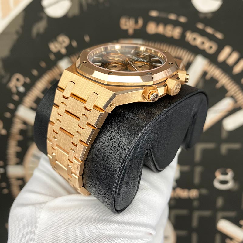 Audemars Piguet Royal Oak Chronograph 41mm 26331OR Brown Dial Pre-Owned