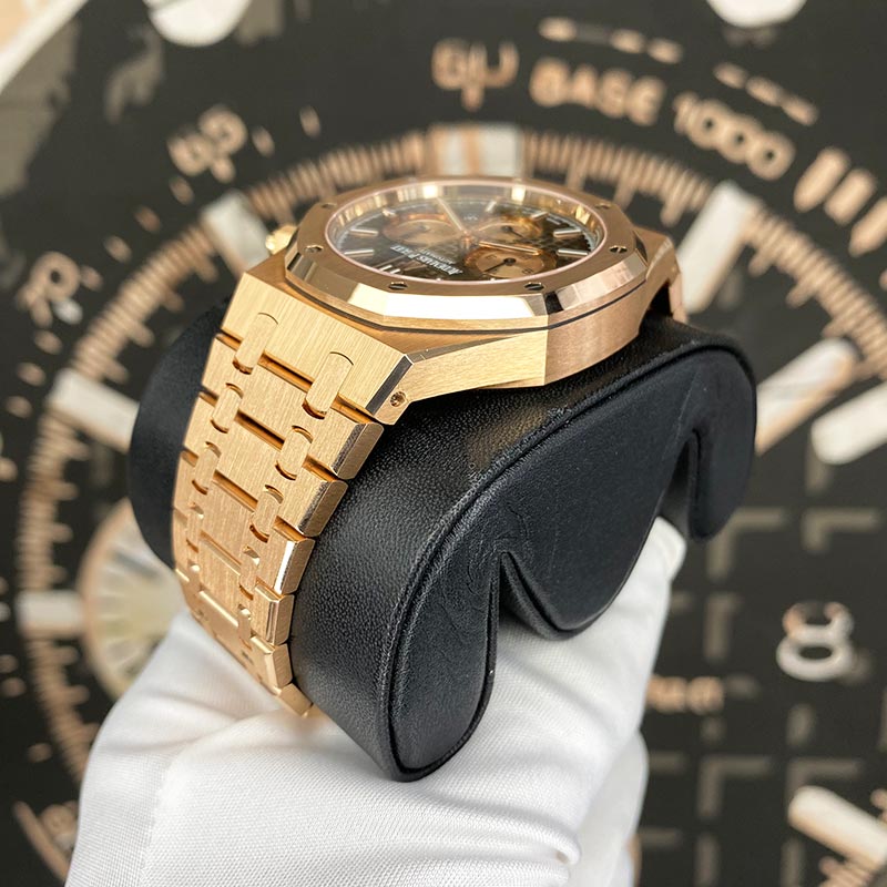 Audemars Piguet Royal Oak Chronograph 41mm 26331OR Brown Dial Pre-Owned