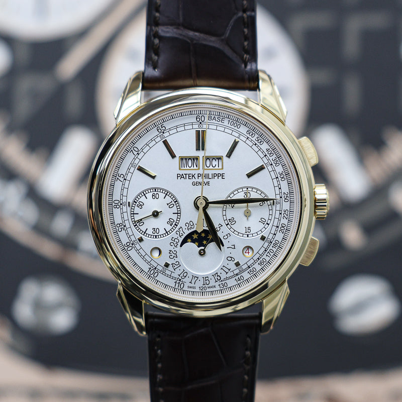Patek Philippe Grand Complications Perpetual Calendar Chronograph 41mm 5270J Silver Dial