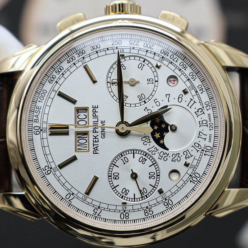 Patek Philippe Grand Complications Perpetual Calendar Chronograph 41mm 5270J Silver Dial
