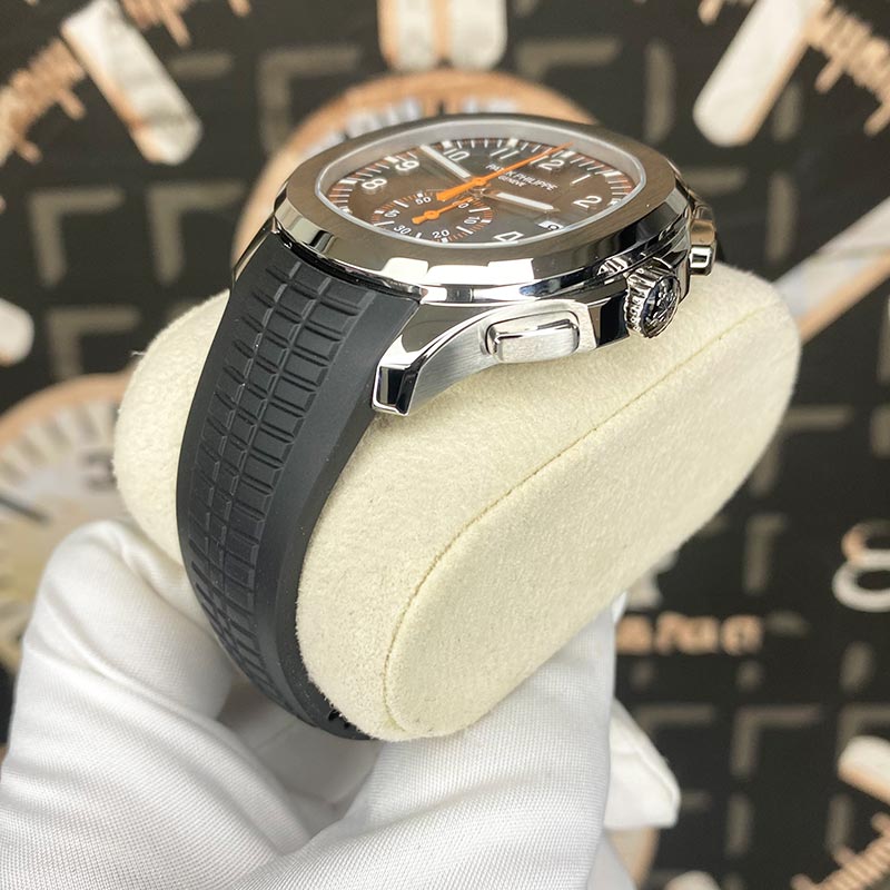 Patek Philippe Aquanaut Chronograph 42mm 5968A Black Dial