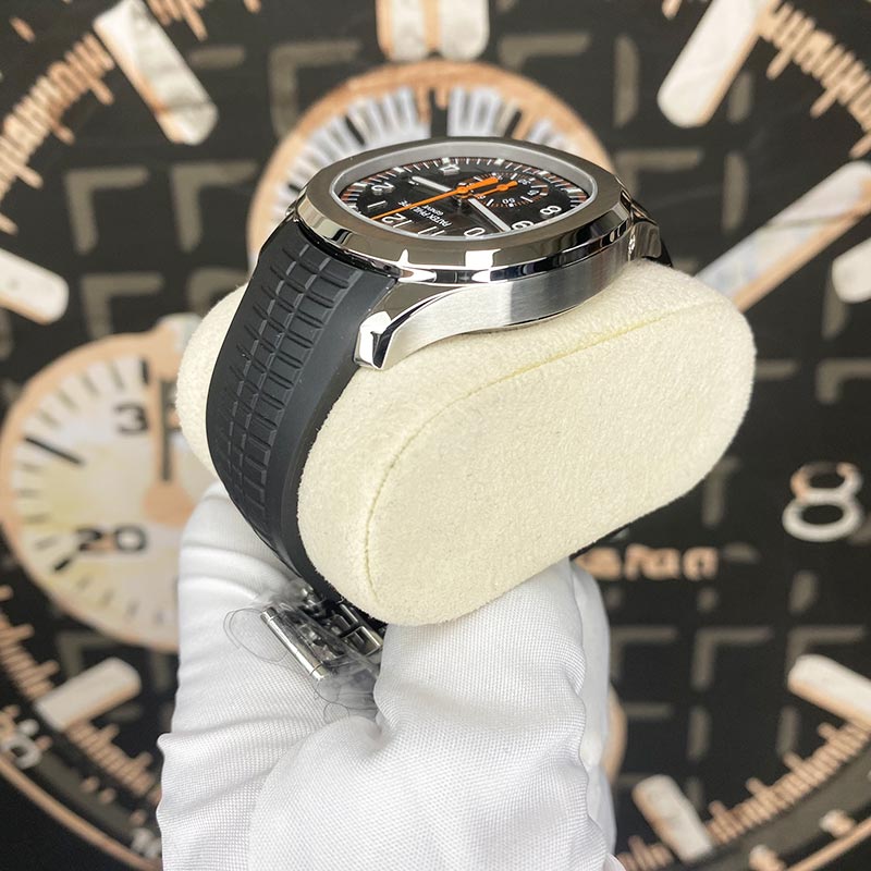 Patek Philippe Aquanaut Chronograph 42mm 5968A Black Dial