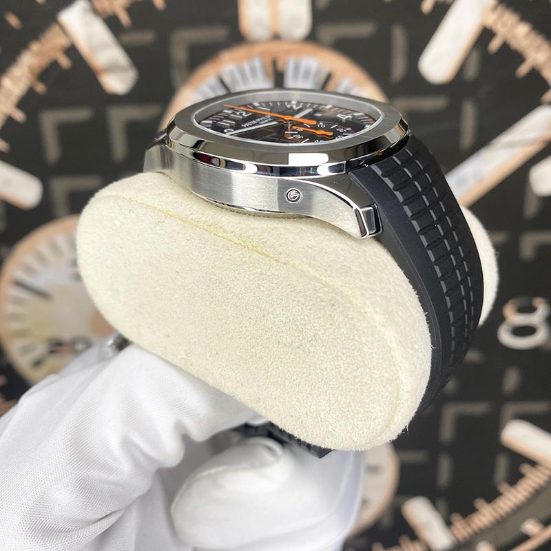 Patek Philippe Aquanaut Chronograph 42mm 5968A Black Dial