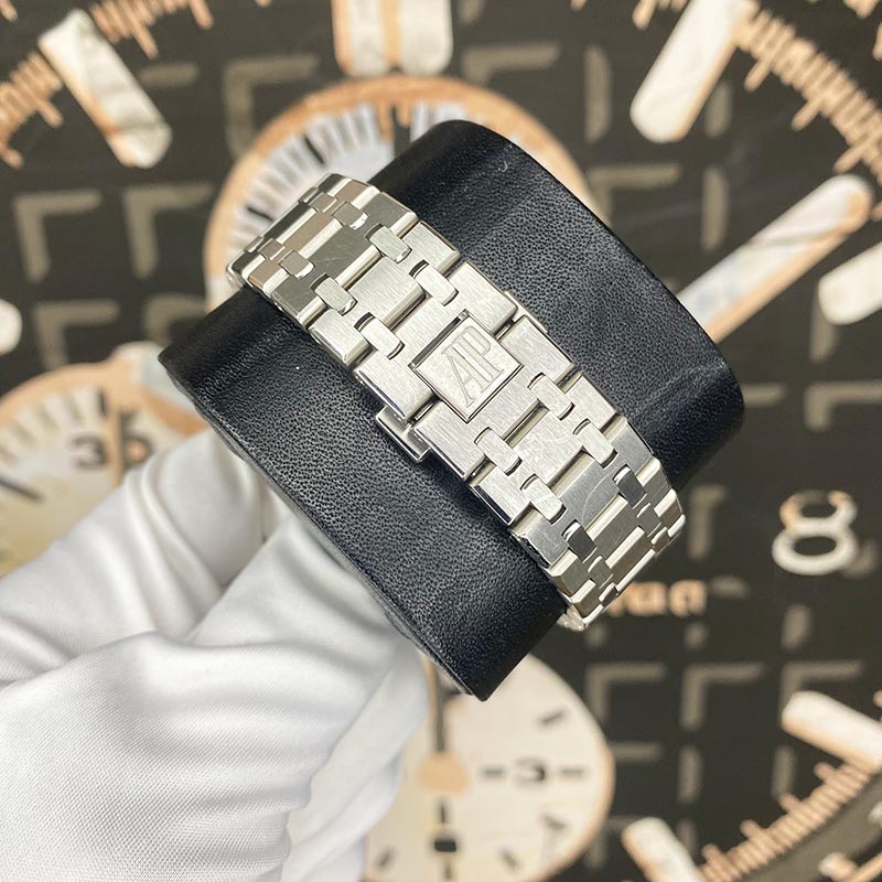 Audemars Piguet AP SERVICED 2024 Royal Oak Chronograph 41mm 26320ST Black Dial Pre-Owned
