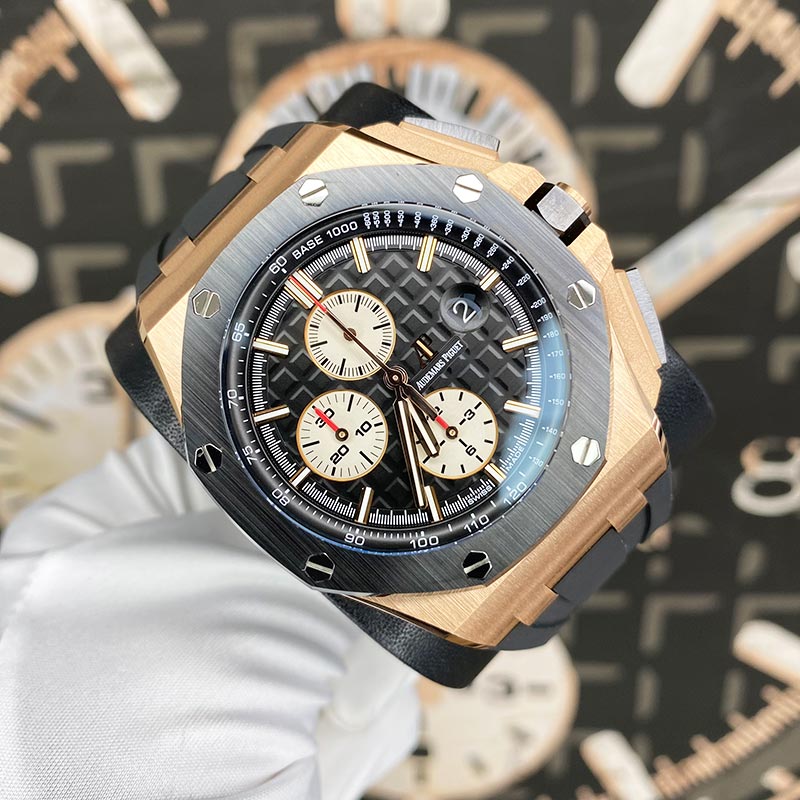 Audemars Piguet READ DESCRIPTION Royal Oak Offshore 44mm 26401RO Black Dial Pre-Owned