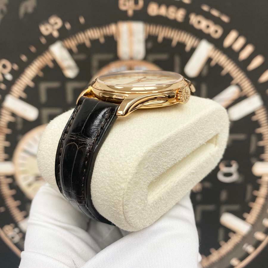 Patek Philippe Calatrava 39mm 5227R Ivory Dial Pre-Owned - Gotham Trading