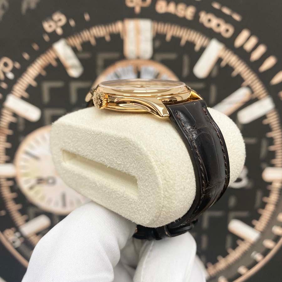 Patek Philippe Calatrava 39mm 5227R Ivory Dial Pre-Owned - Gotham Trading
