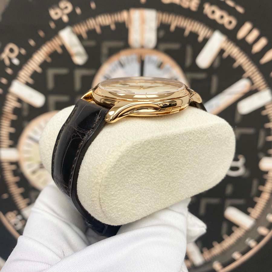Patek Philippe Calatrava 39mm 5227R Ivory Dial Pre-Owned - Gotham Trading