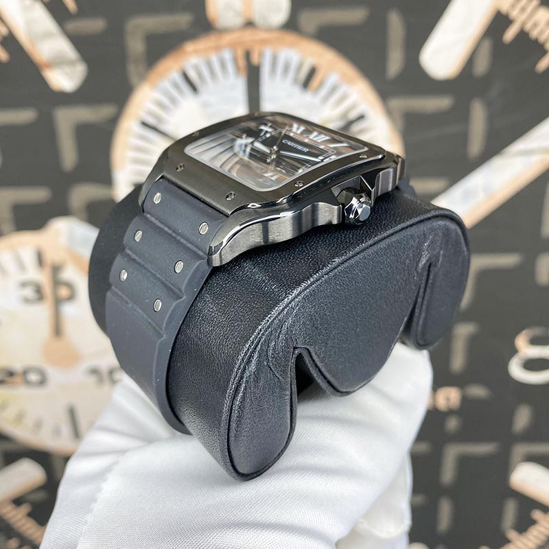 Cartier Santos Large 40mm PVD WSSA0039 Black Dial 2025