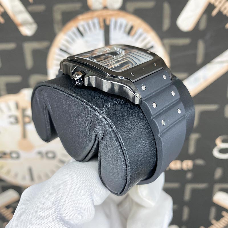 Cartier Santos Large 40mm PVD WSSA0039 Black Dial 2025