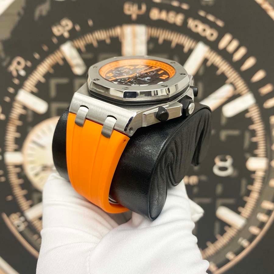 Audemars Piguet Royal Oak Offshore Chronograph "Volcano" 42mm 26170ST Black Dial Pre-Owned - Gotham Trading
