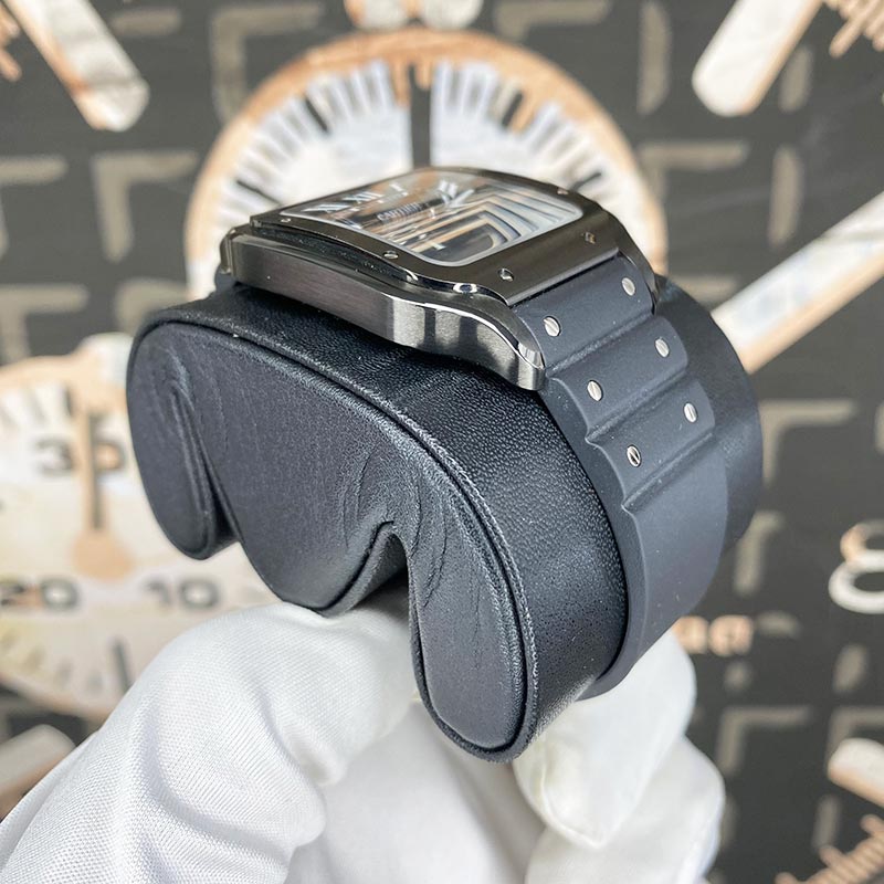 Cartier Santos Large 40mm PVD WSSA0039 Black Dial 2025